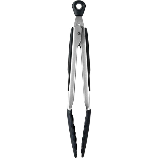 Stainless Steel Tongs with Silicone Head - 9 Inches