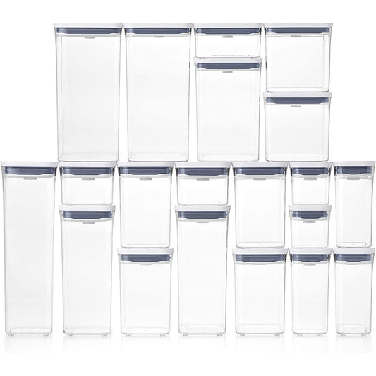 POP BPA Free Plastic Container Pantry Set - 20 Piece