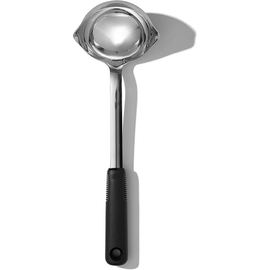 Stainless Steel Spoon Ladle - Silver