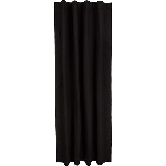 1 Pack Portable Window Blackout Curtain Shade with Suction Cups 50x78 Inch- Black