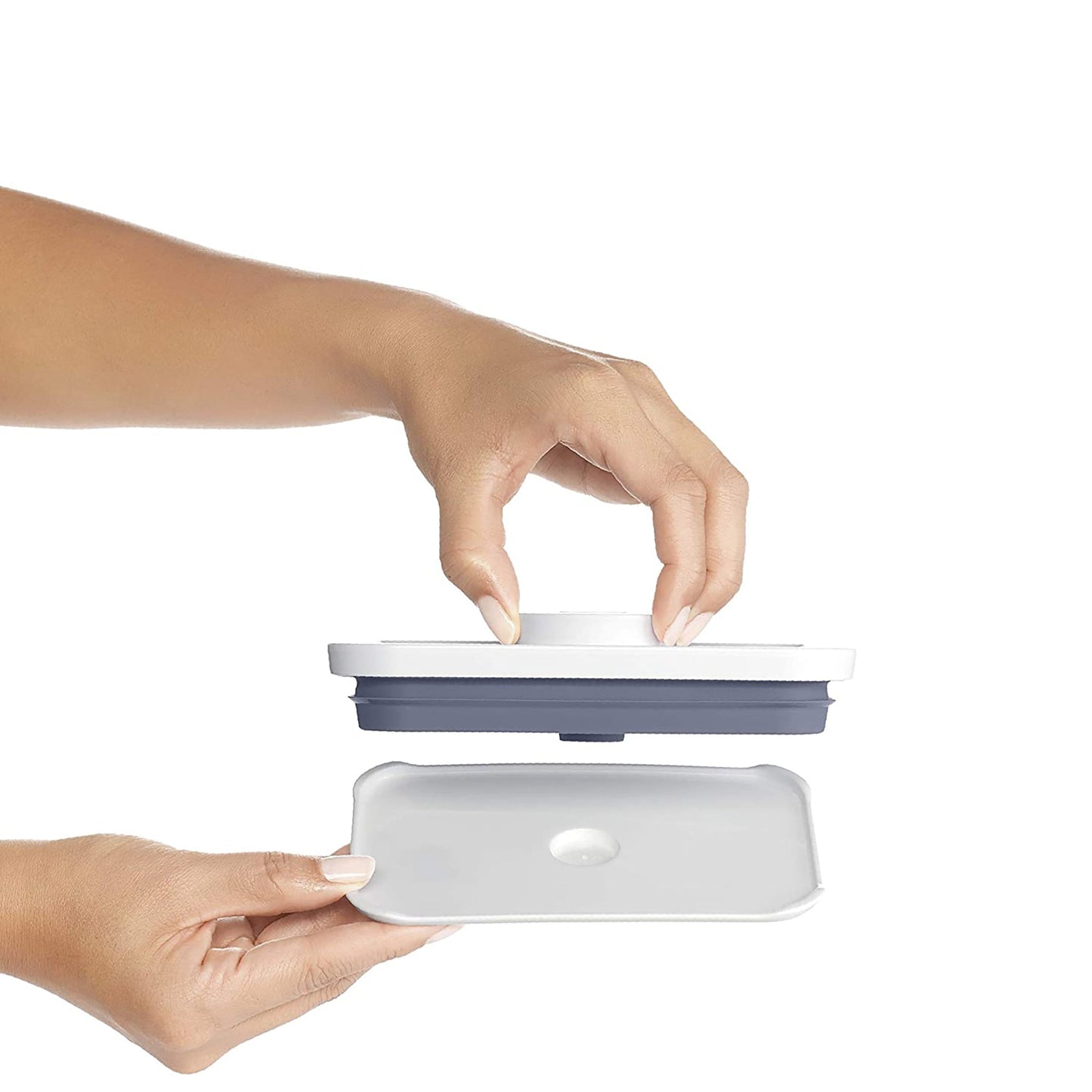 Slim Rectangle 0.4 Litre Plastic Food Storage Container