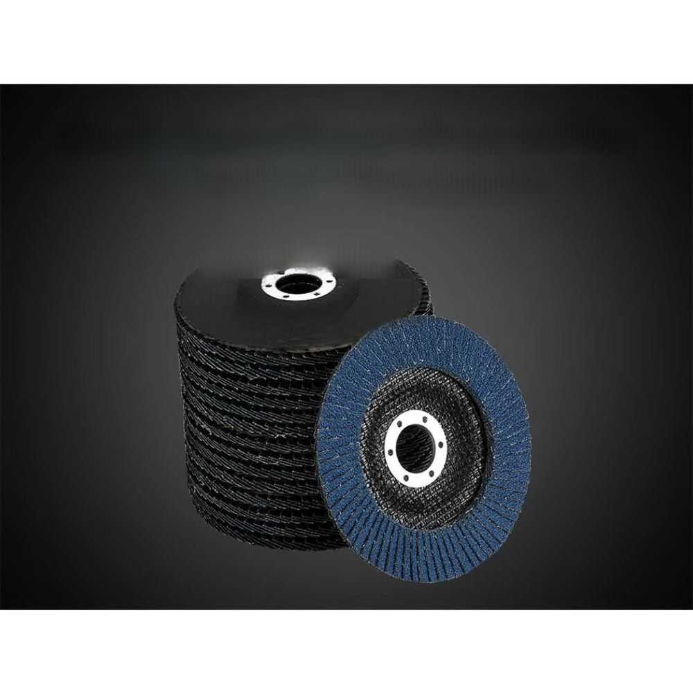 100 PCS Zirconia Sanding Flap Disc 5 125mm 80Grit Angle Grinding Wheel