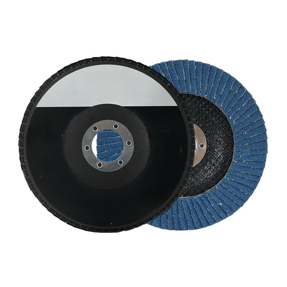 100 PCS Zirconia Sanding Flap Disc 5 125mm 80Grit Angle Grinding Wheel