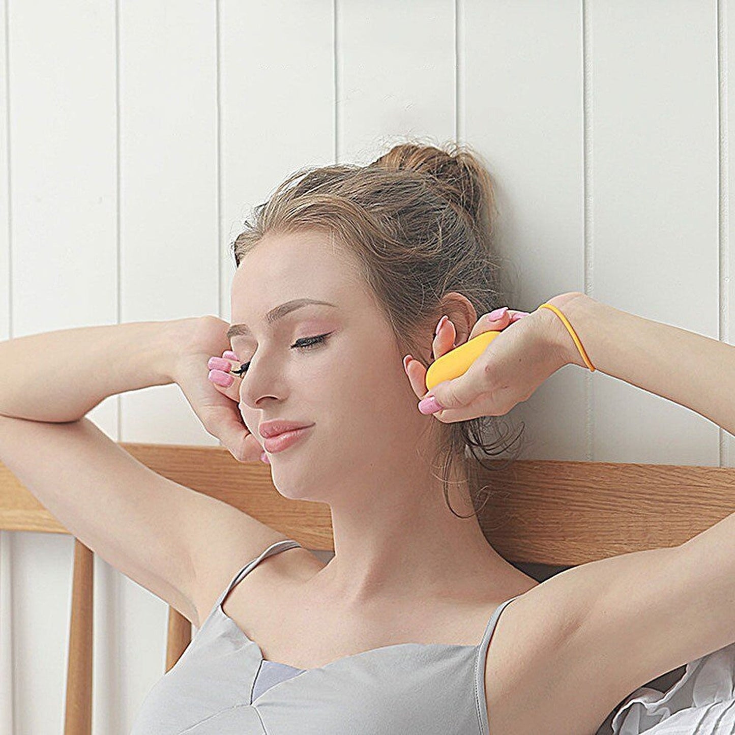 'Chill Pill' Ergonomic Handheld Device for Sleep Improvement