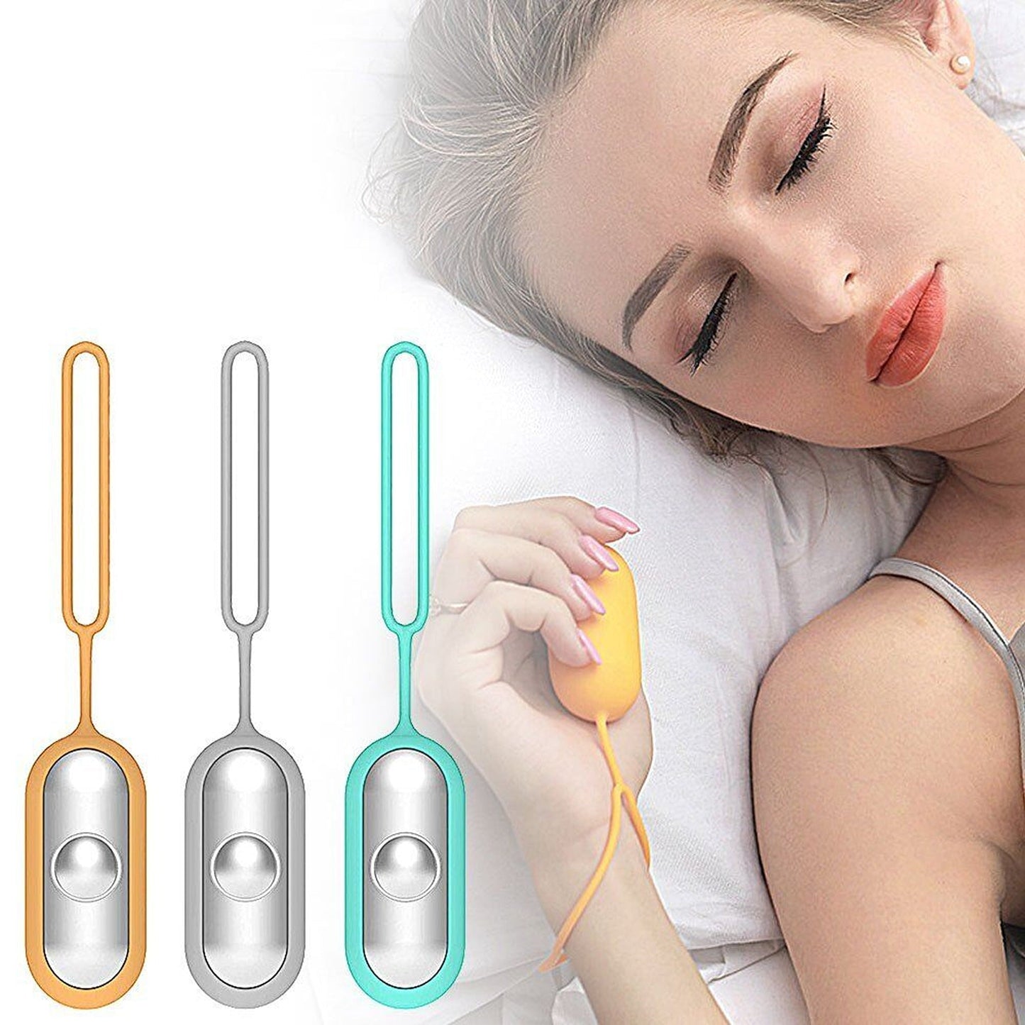 'Chill Pill' Ergonomic Handheld Device for Sleep Improvement
