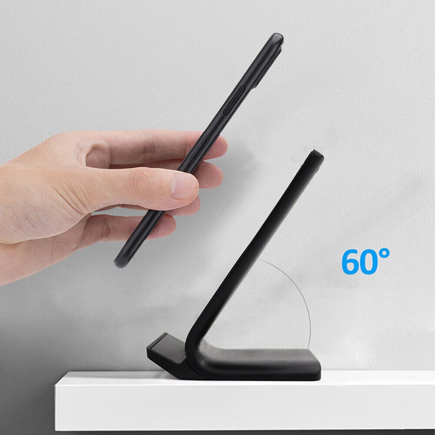 For iPhone 11 12 13 14 15 Pro Max Wireless Charger Fast Charging Stand Dock 30W