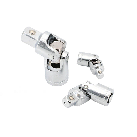1 to 3pcs Universal Joint Swivel Impact Adapter Driver Socket