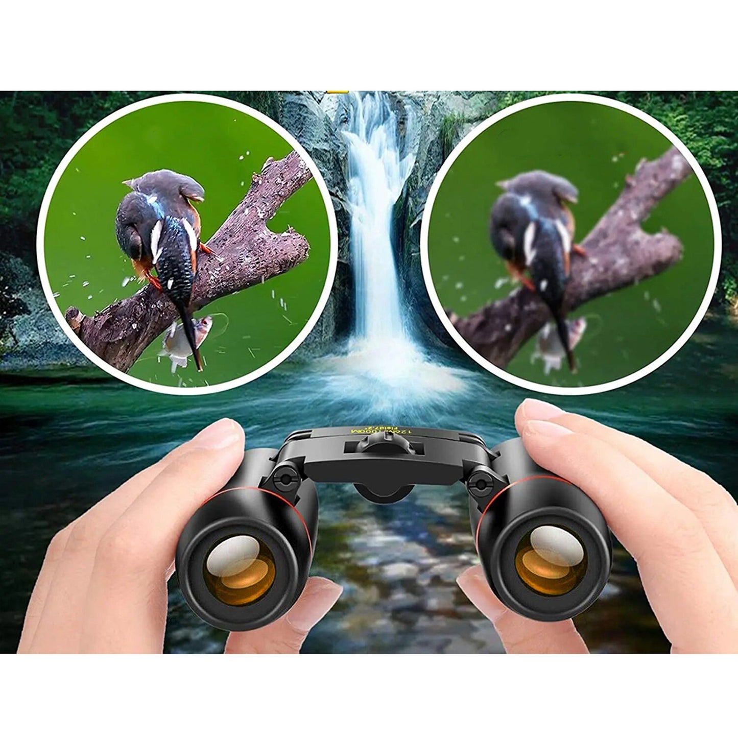 30 x 60 Zoom Outdoor Travel Day Night Vision Binoculars