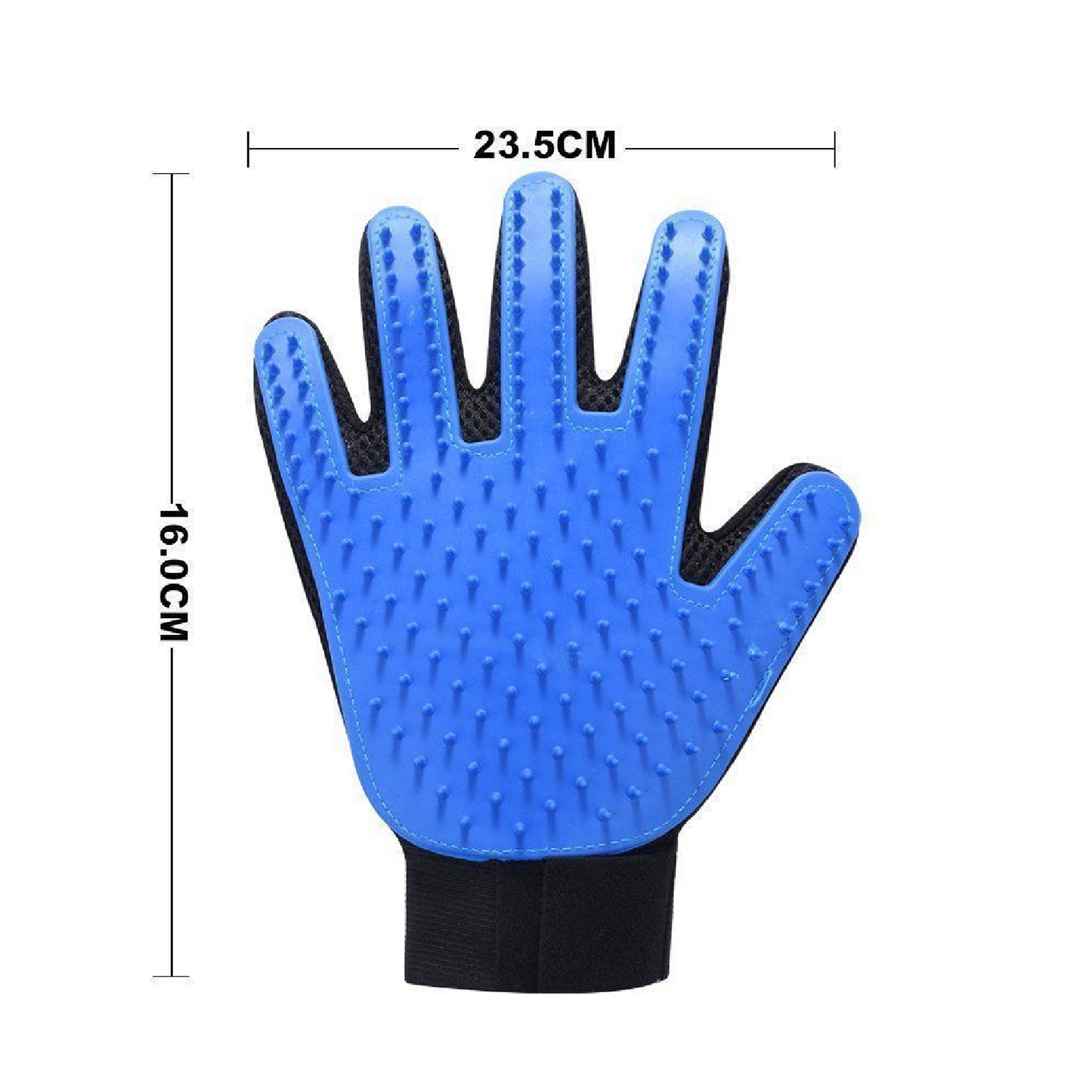 1 Pair Pet Grooming Glove Deshedding Brush Fur Hair Remover Mitt