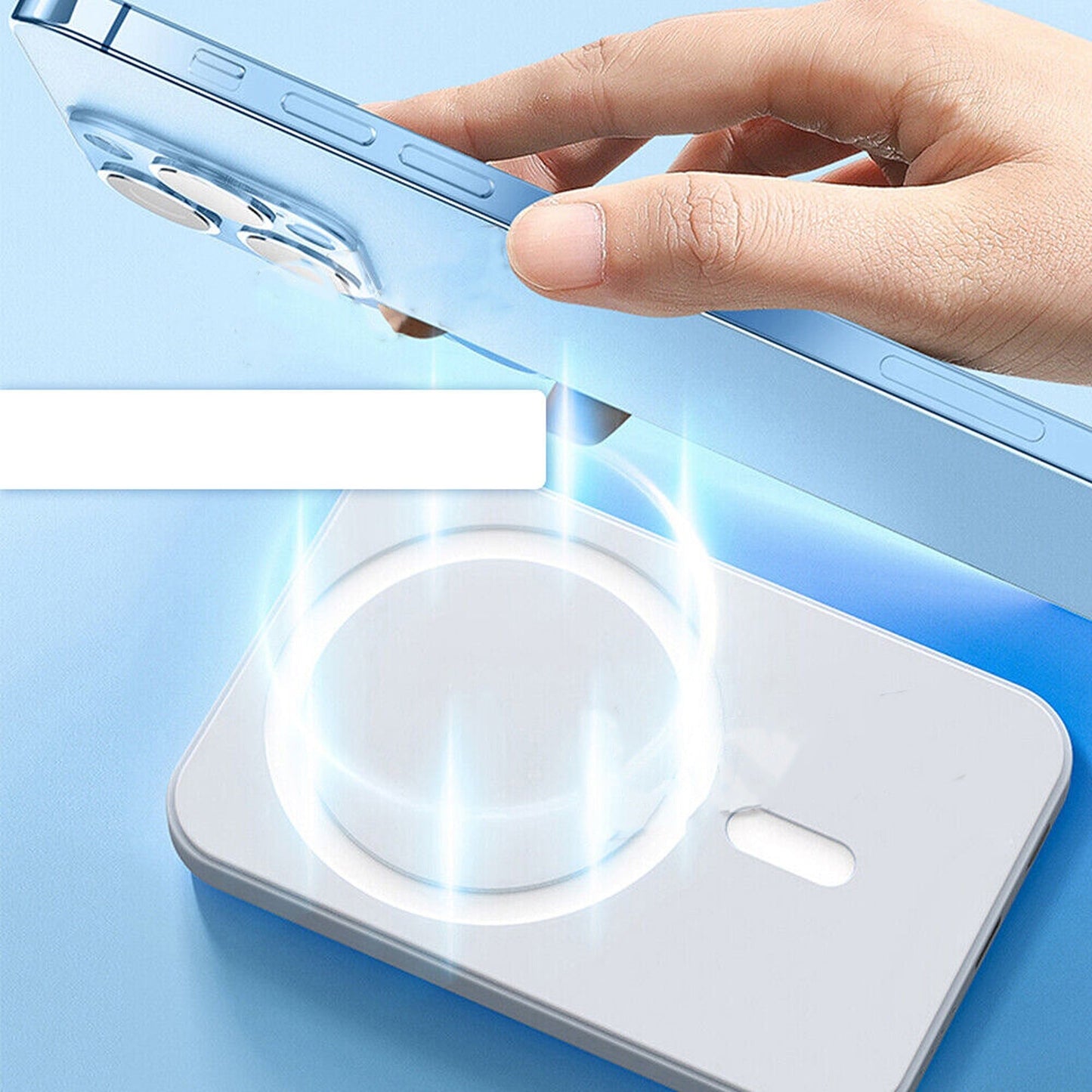 For iPhone 14 13 15 Pro Max Magnetic Power Bank Wireless Battery Charger