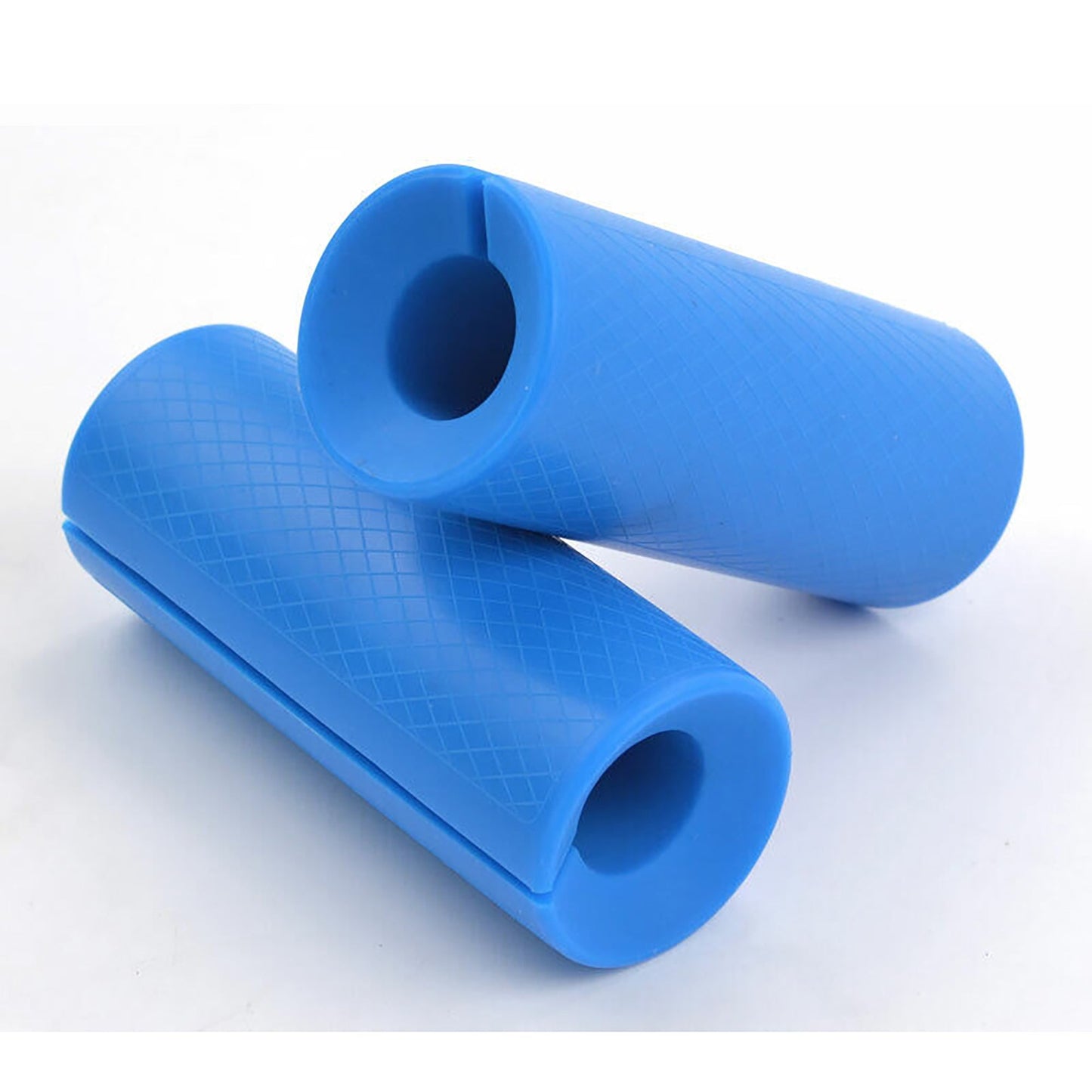 1 Pair Thick Fat Bar Hand Grips for Barbell Dumbbell Fitness Exercise