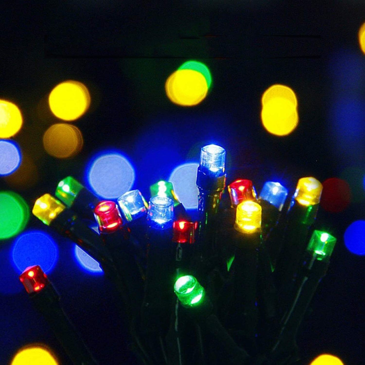 100 to 500 LED Solar Fairy String Lights for Outdoor Garden Decor