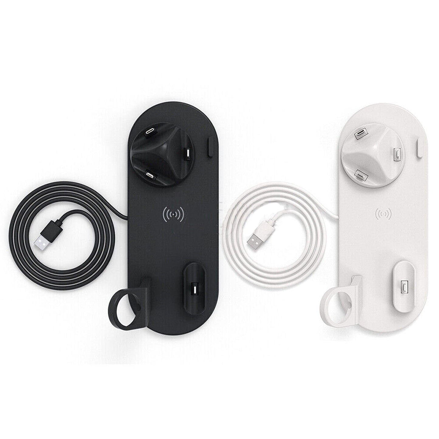 For Apple Watch iPhone 12 11 XS 8 Plus Wireless Charger Dock Charging Station 4in1