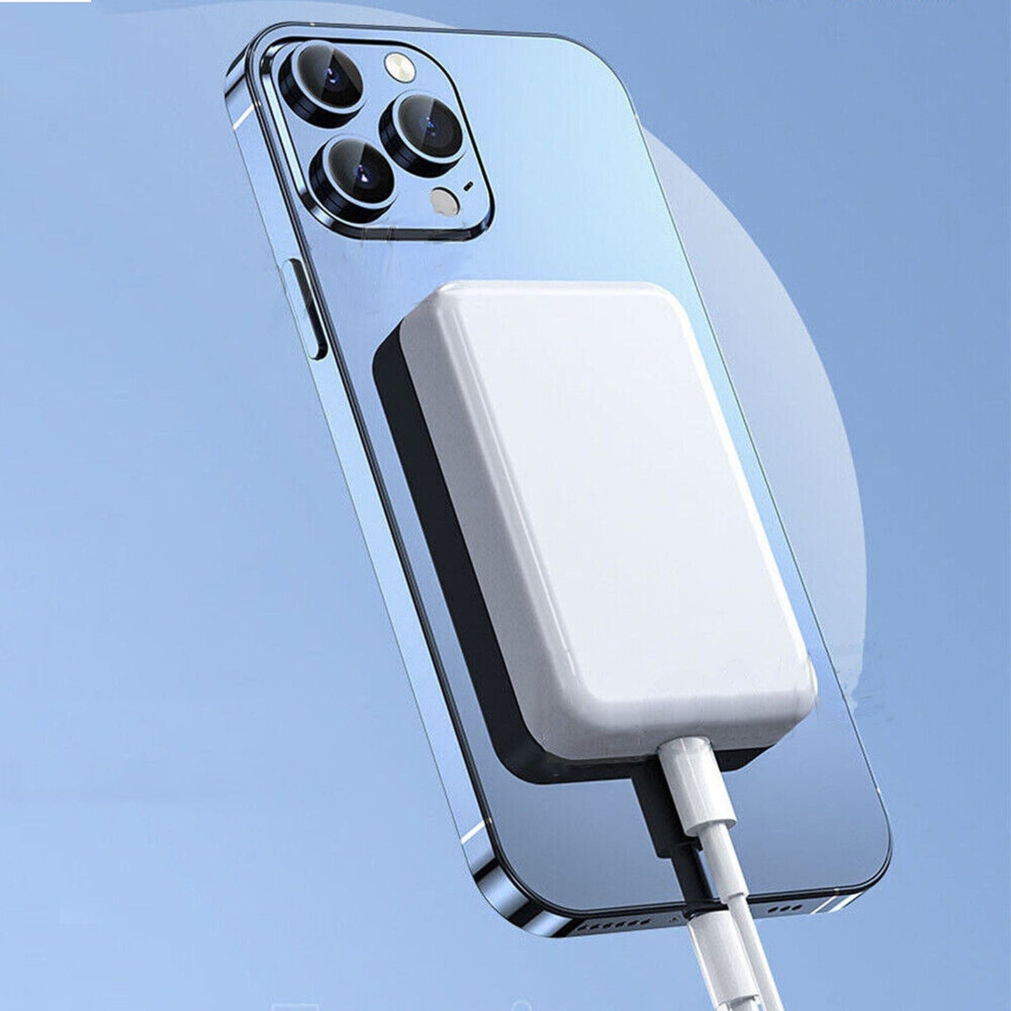 For iPhone 14 13 15 Pro Max Magnetic Power Bank Wireless Battery Charger