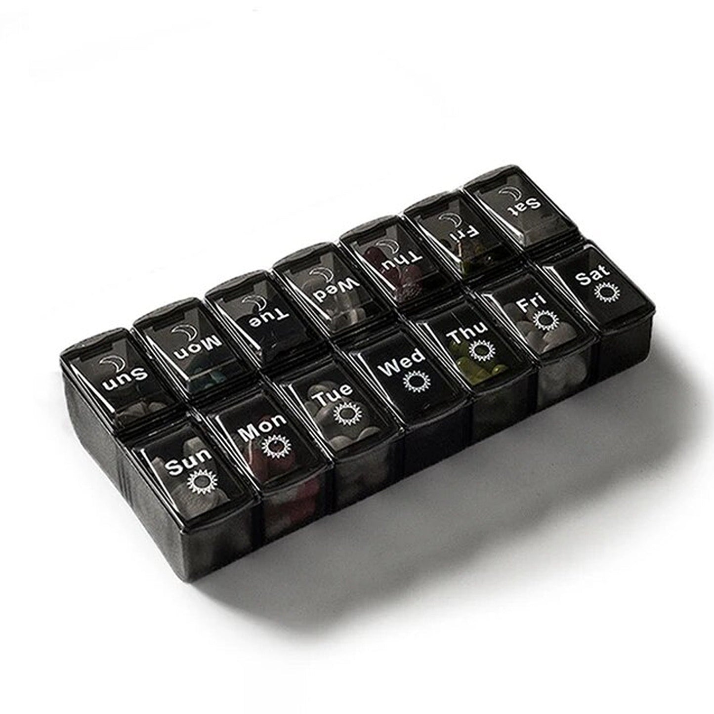 Weekly 7 Day Pill Box Tablet Medicine  Container Dispenser Organizer