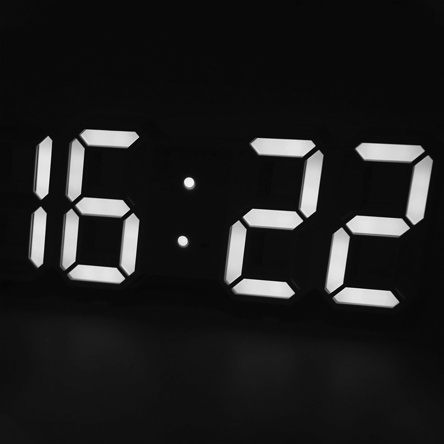 Table Desktop Home Decor Digital Wall Clock Alarm Date Temperature