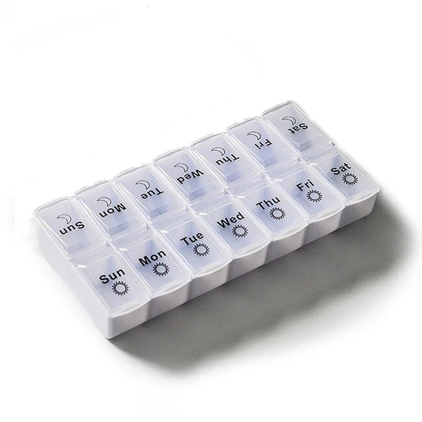 Weekly 7 Day Pill Box Tablet Medicine  Container Dispenser Organizer