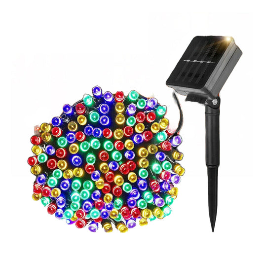 100 to 500 LED Solar Fairy String Lights for Outdoor Garden Decor